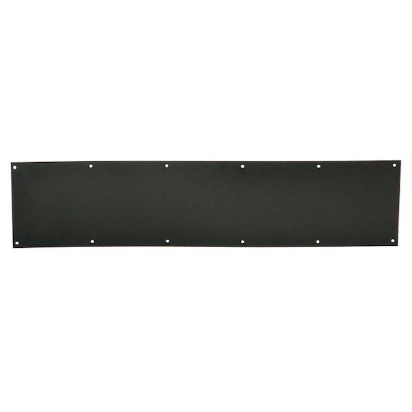 Schlage Schlage 6 in. H X 30 in. L Bronze Brass Kickplate SC8400B716 6X30 - main